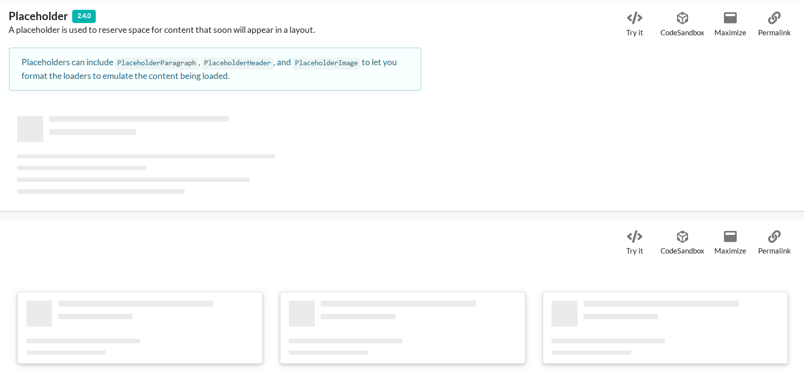 Semantic UI React screenshot 2